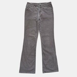 J. Jill Bootcut Corduroy Pants Taupe Women's 8T Tall Mid Rise Cords preppy